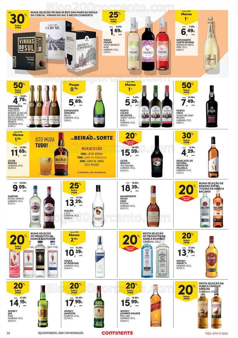 Antevisão Folheto CONTINENTE Promoções de 6 a 12 fevereiro