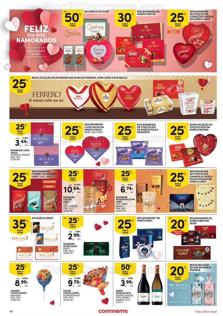 Antevisão Folheto CONTINENTE Promoções de 6 a 12 fevereiro