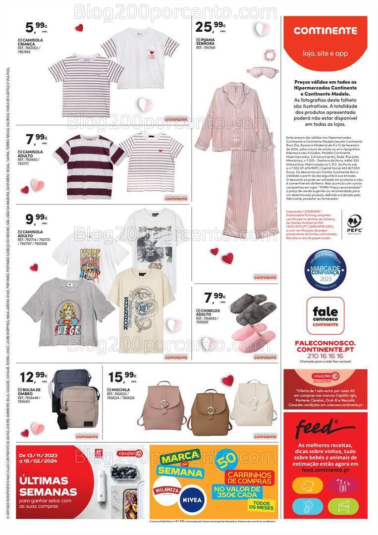 Antevisão Folheto CONTINENTE Promoções de 6 a 12 fevereiro