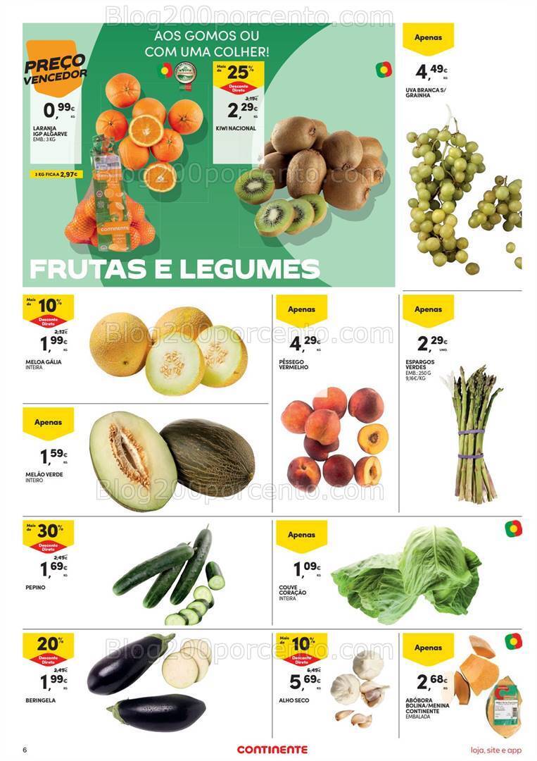 Antevisão Folheto CONTINENTE Promoções de 6 a 12 fevereiro
