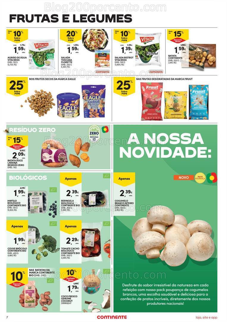 Antevisão Folheto CONTINENTE Promoções de 6 a 12 fevereiro