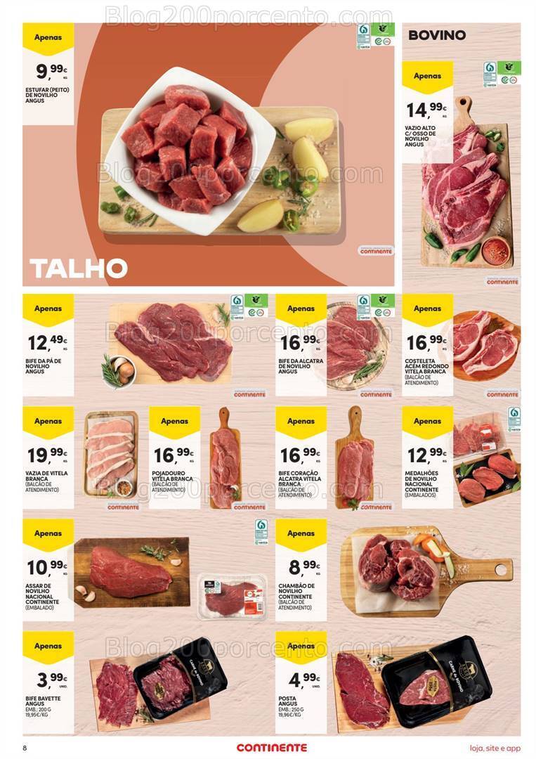 Antevisão Folheto CONTINENTE Promoções de 6 a 12 fevereiro