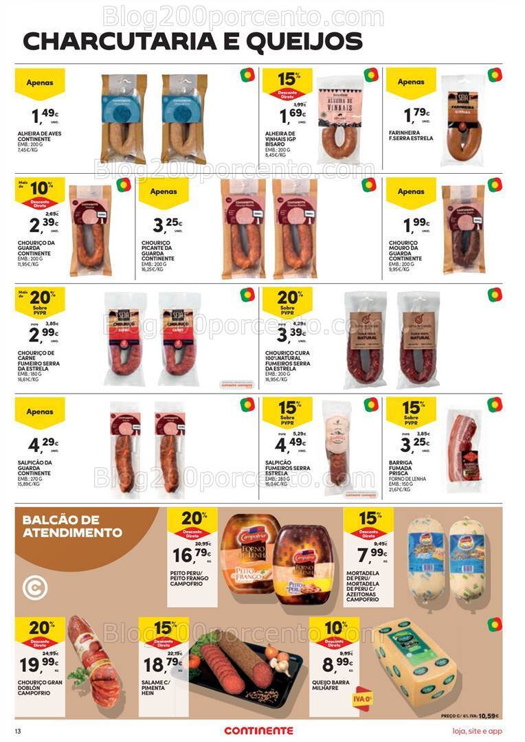 Antevisão Folheto CONTINENTE Promoções de 7 a 13 novembro