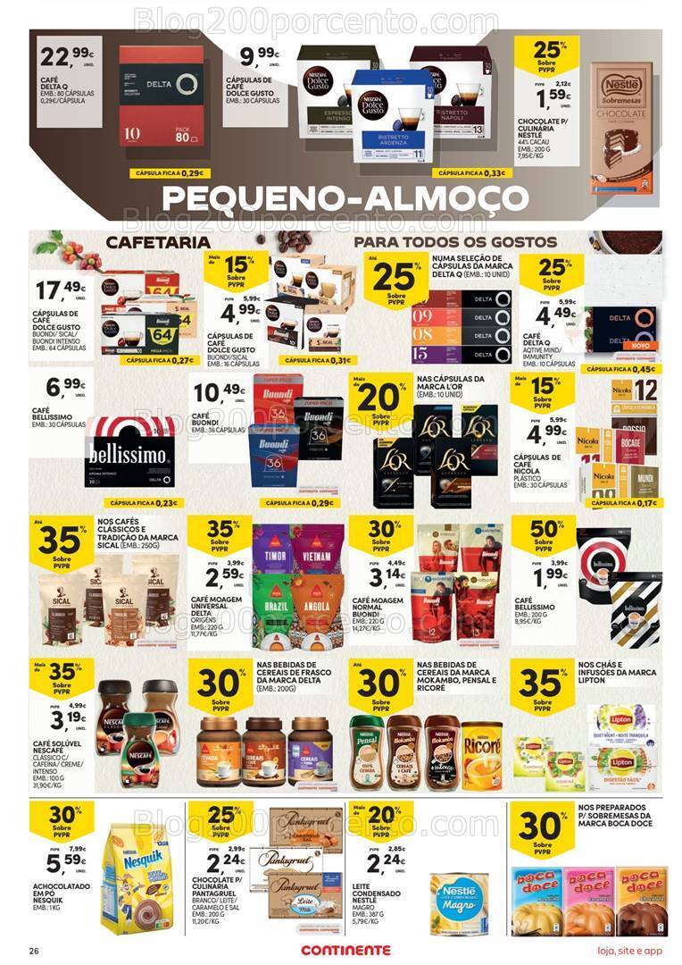 Antevisão Folheto CONTINENTE Promoções de 7 a 13 novembro