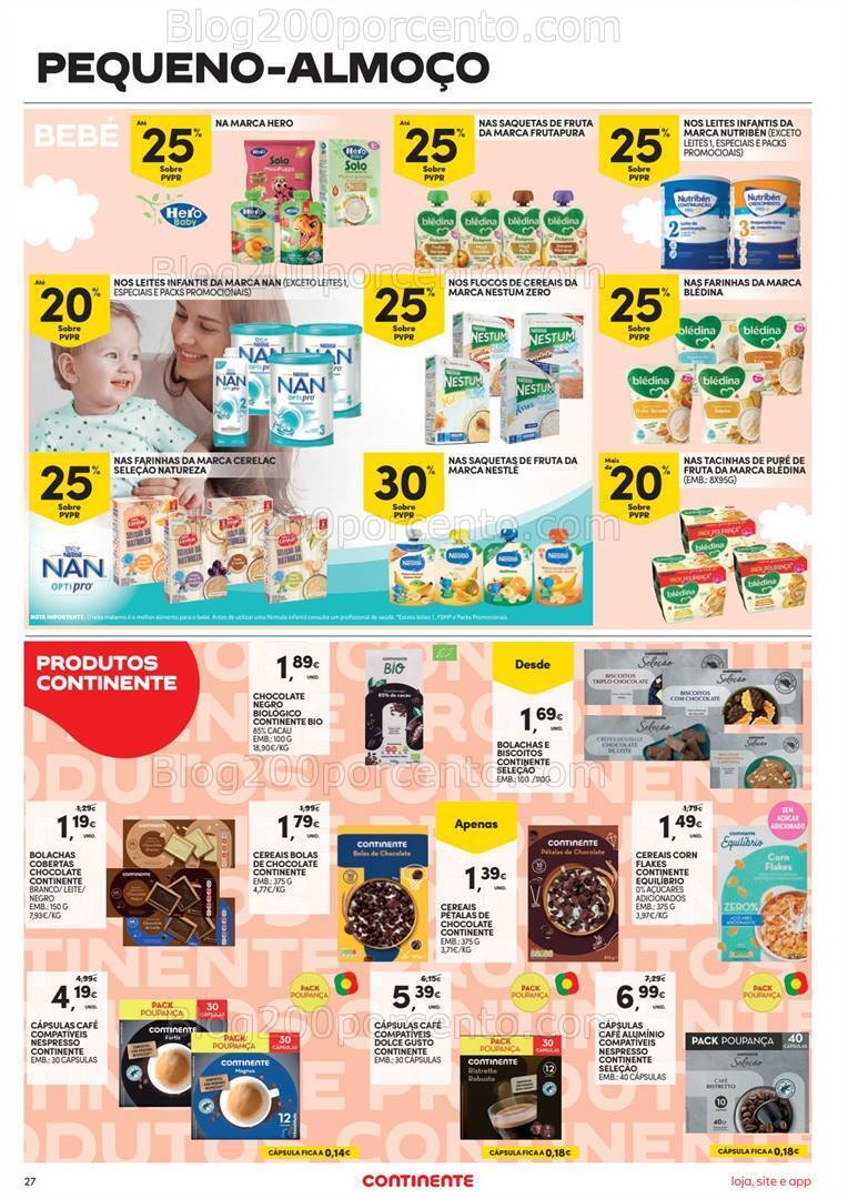 Antevisão Folheto CONTINENTE Promoções de 7 a 13 novembro