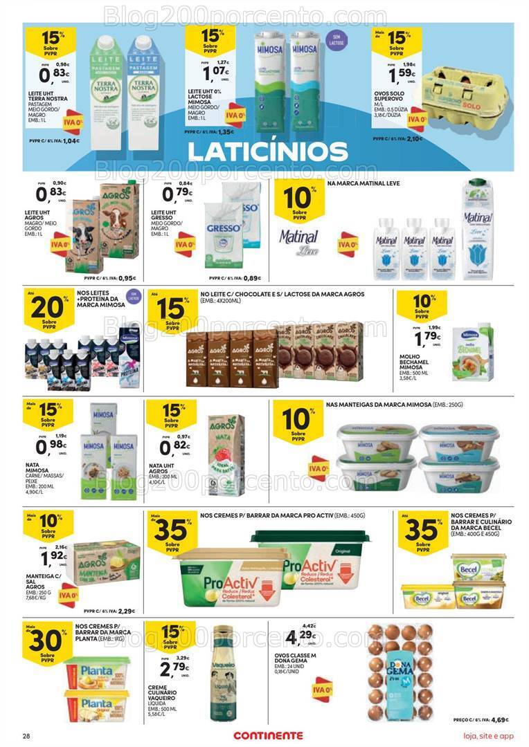 Antevisão Folheto CONTINENTE Promoções de 7 a 13 novembro