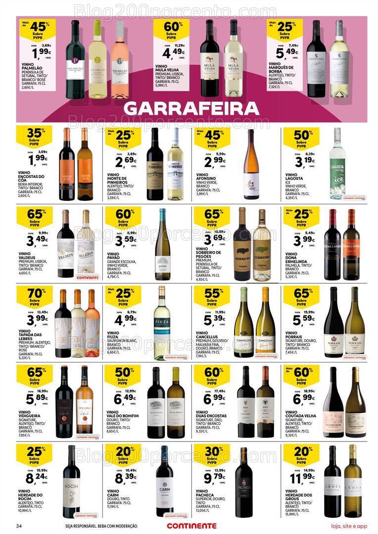 Antevisão Folheto CONTINENTE Promoções de 7 a 13 novembro