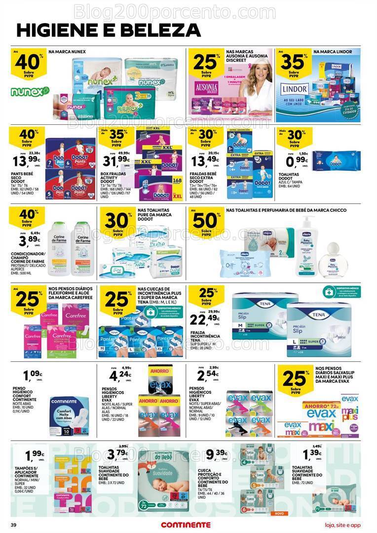 Antevisão Folheto CONTINENTE Promoções de 7 a 13 novembro