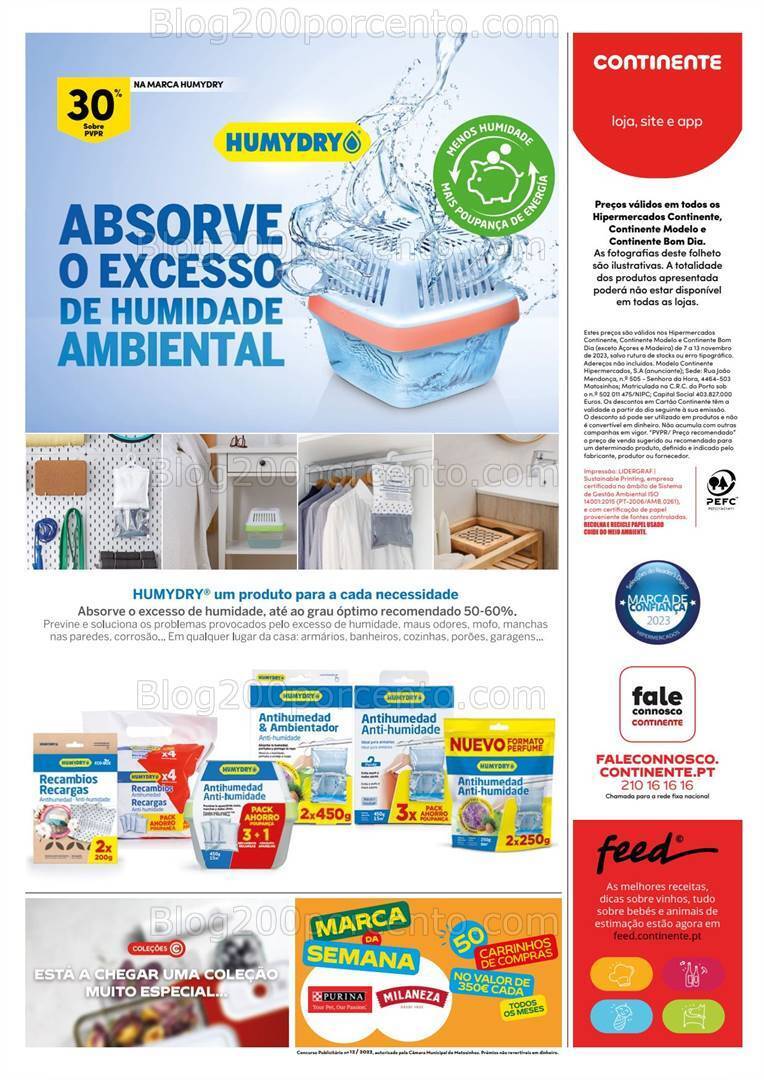 Antevisão Folheto CONTINENTE Promoções de 7 a 13 novembro