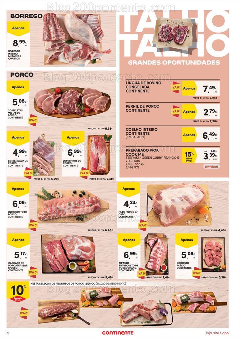 Antevisão Folheto CONTINENTE Promoções de 7 a 13 novembro