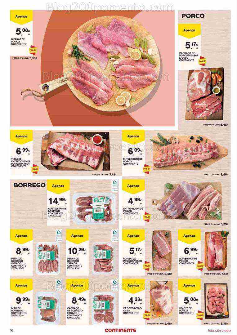 Antevisão Folheto CONTINENTE Promoções de 8 a 14 agosto