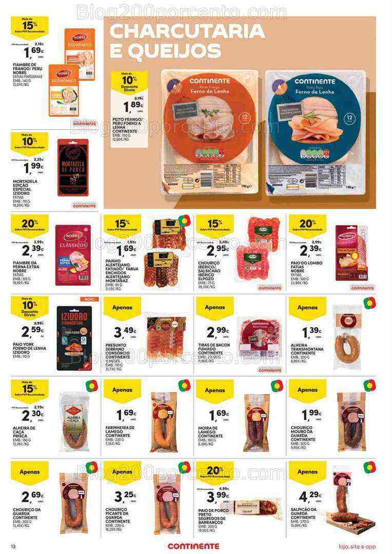 Antevisão Folheto CONTINENTE Promoções de 8 a 14 agosto