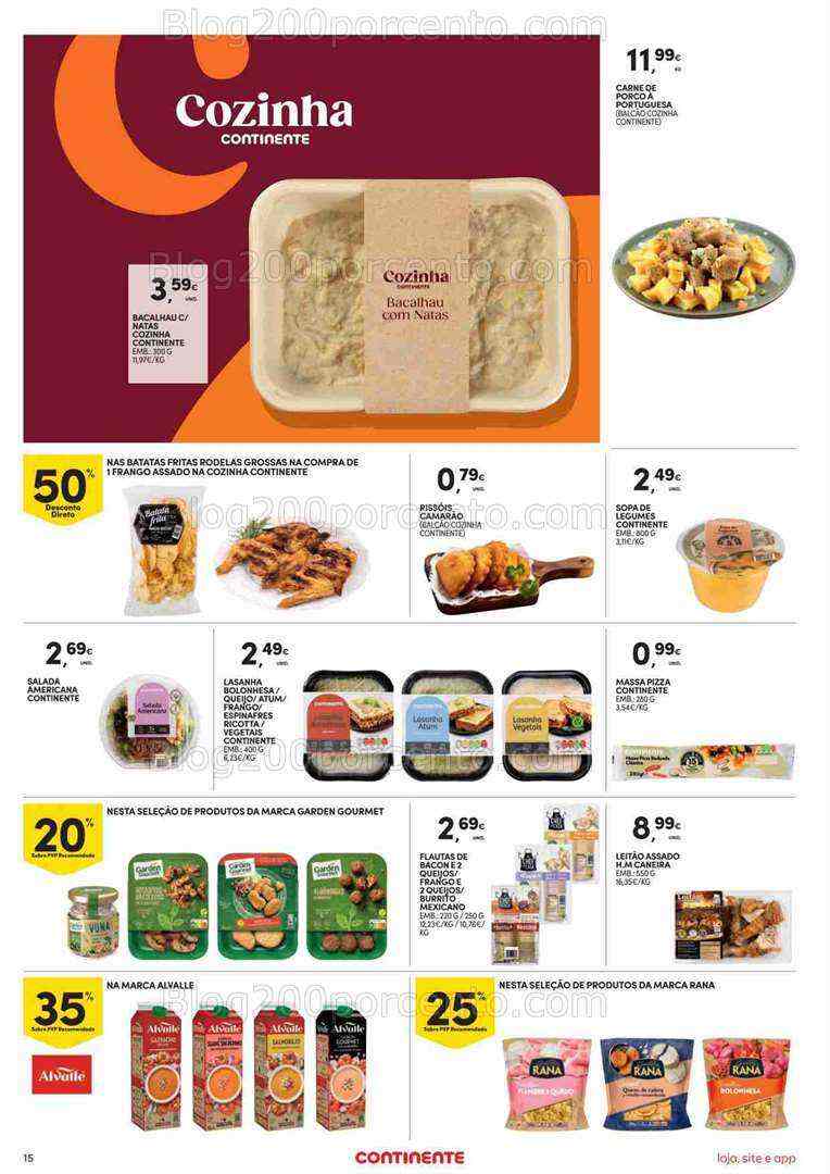 Antevisão Folheto CONTINENTE Promoções de 8 a 14 agosto