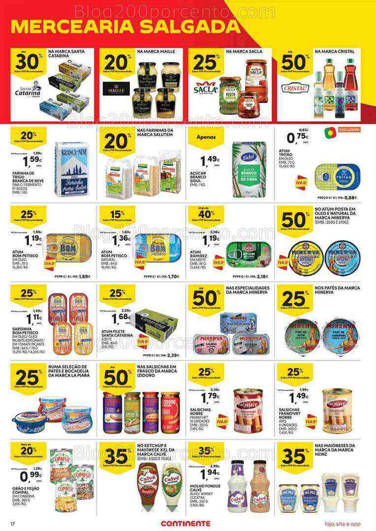 Antevisão Folheto CONTINENTE Promoções de 8 a 14 agosto