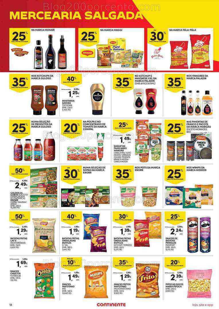 Antevisão Folheto CONTINENTE Promoções de 8 a 14 agosto