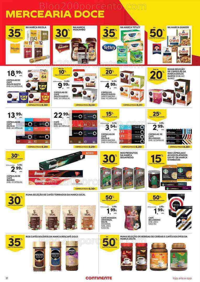 Antevisão Folheto CONTINENTE Promoções de 8 a 14 agosto