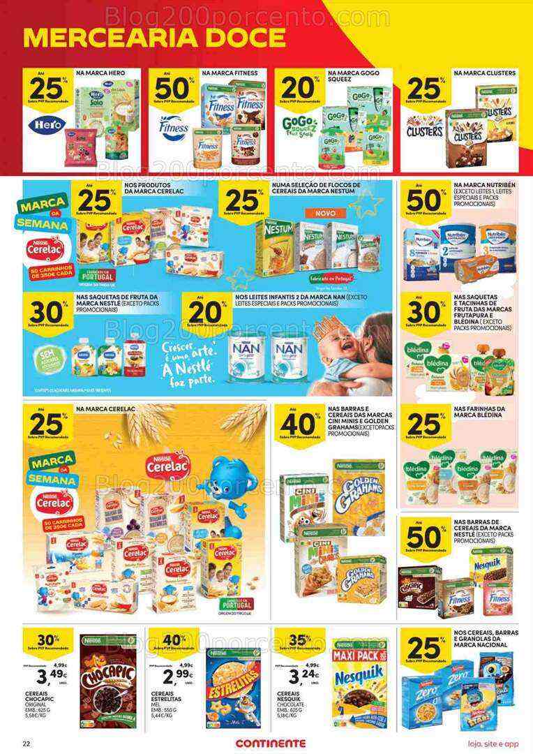 Antevisão Folheto CONTINENTE Promoções de 8 a 14 agosto