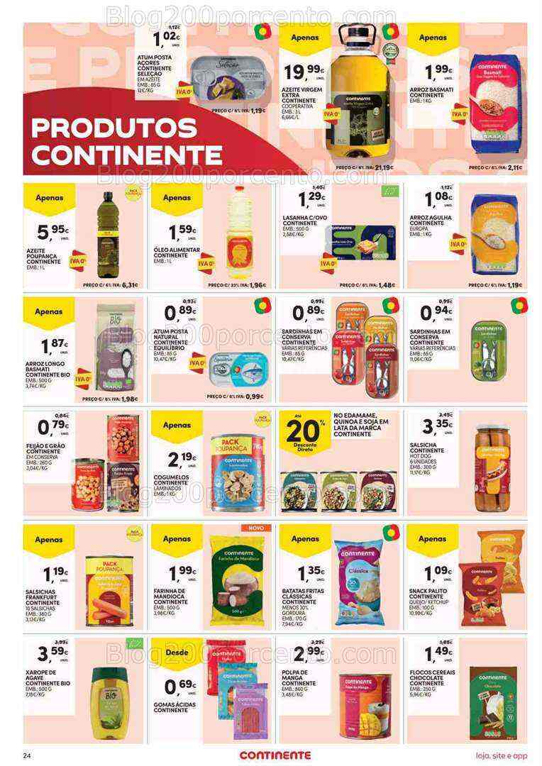 Antevisão Folheto CONTINENTE Promoções de 8 a 14 agosto