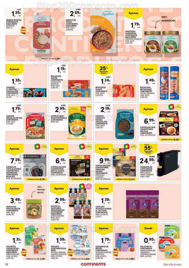 Antevisão Folheto CONTINENTE Promoções de 8 a 14 agosto