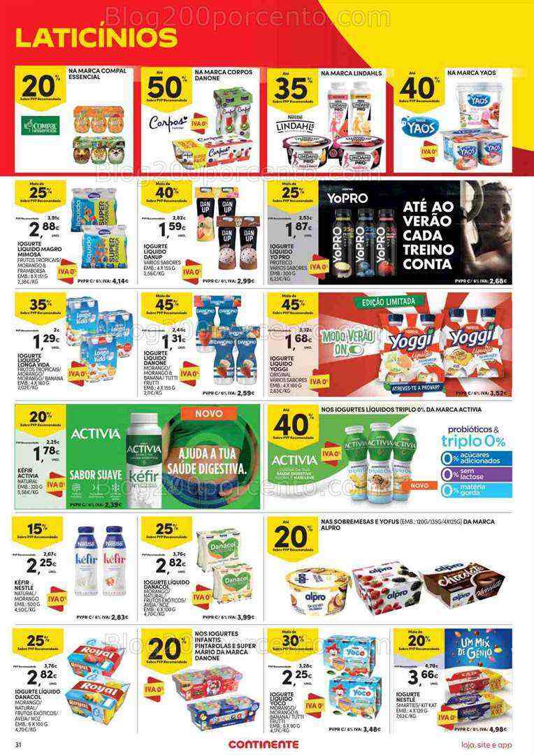 Antevisão Folheto CONTINENTE Promoções de 8 a 14 agosto