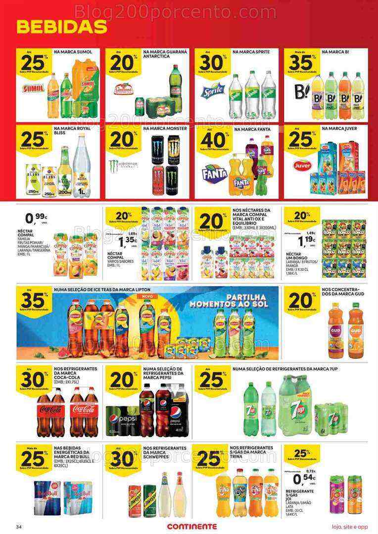 Antevisão Folheto CONTINENTE Promoções de 8 a 14 agosto