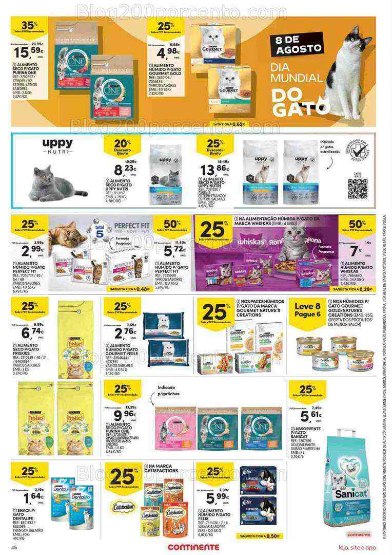 Antevisão Folheto CONTINENTE Promoções de 8 a 14 agosto