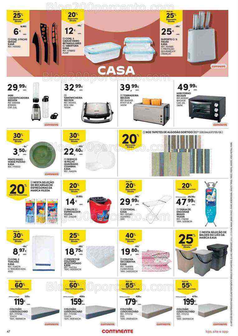 Antevisão Folheto CONTINENTE Bazar Promoções de 8 a 14 agosto