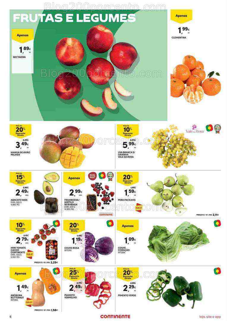 Antevisão Folheto CONTINENTE Promoções de 8 a 14 agosto