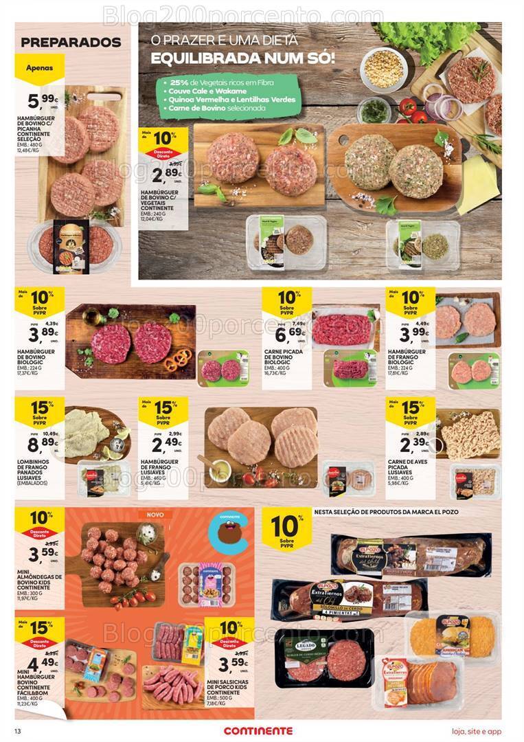 Antevisão Folheto CONTINENTE Promoções de 9 a 15 abril