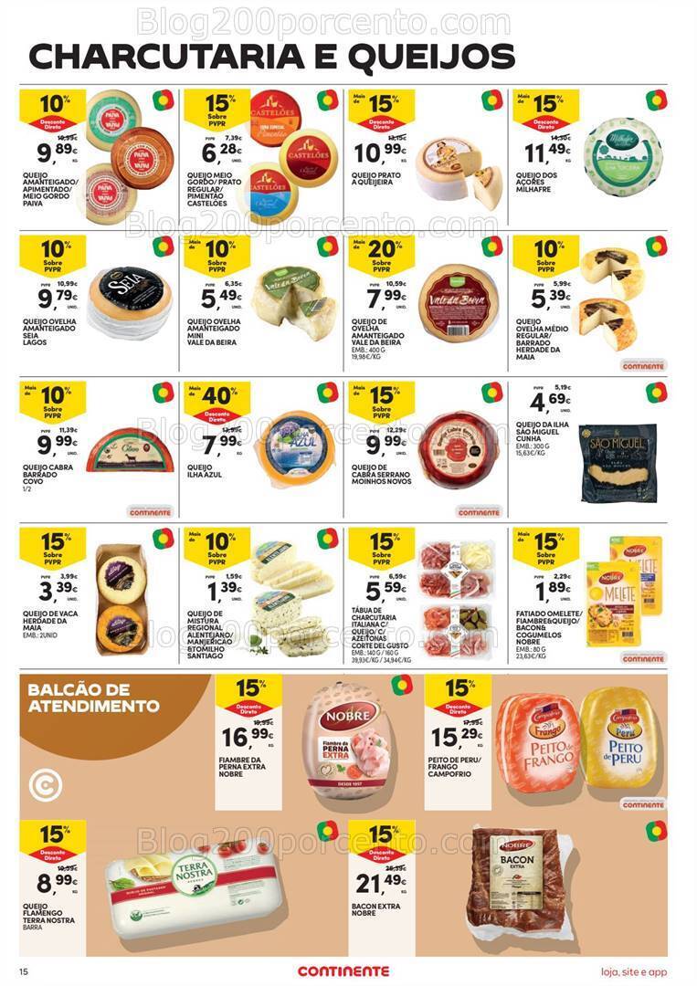 Antevisão Folheto CONTINENTE Promoções de 9 a 15 abril