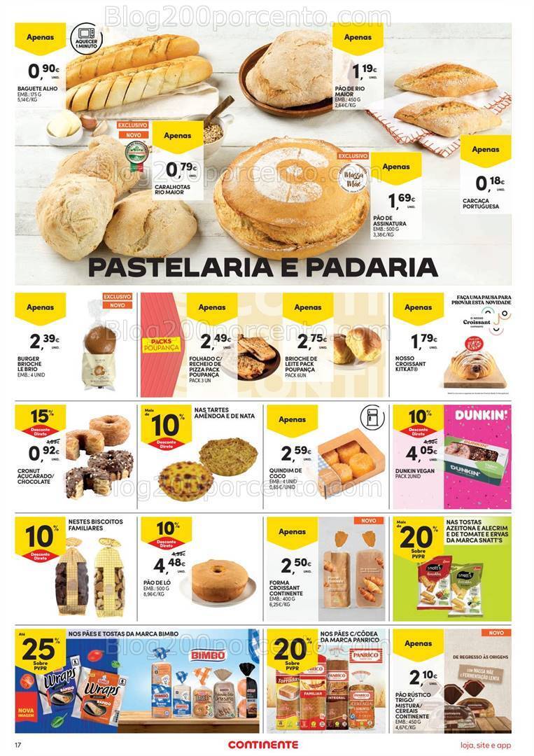 Antevisão Folheto CONTINENTE Promoções de 9 a 15 abril