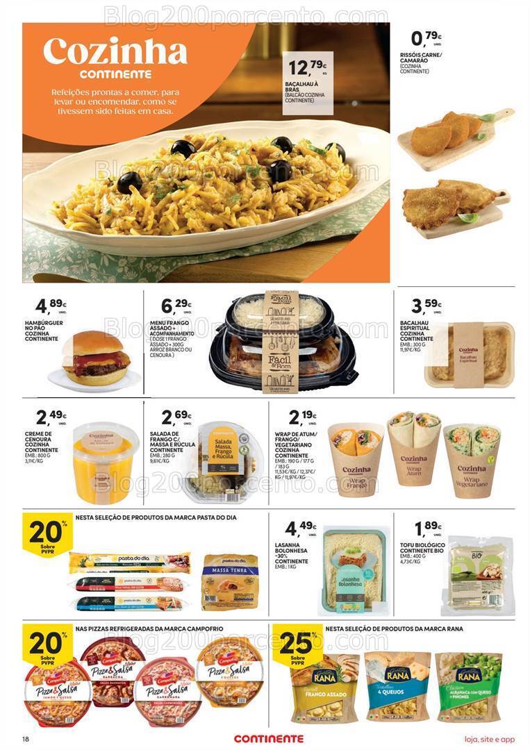 Antevisão Folheto CONTINENTE Promoções de 9 a 15 abril