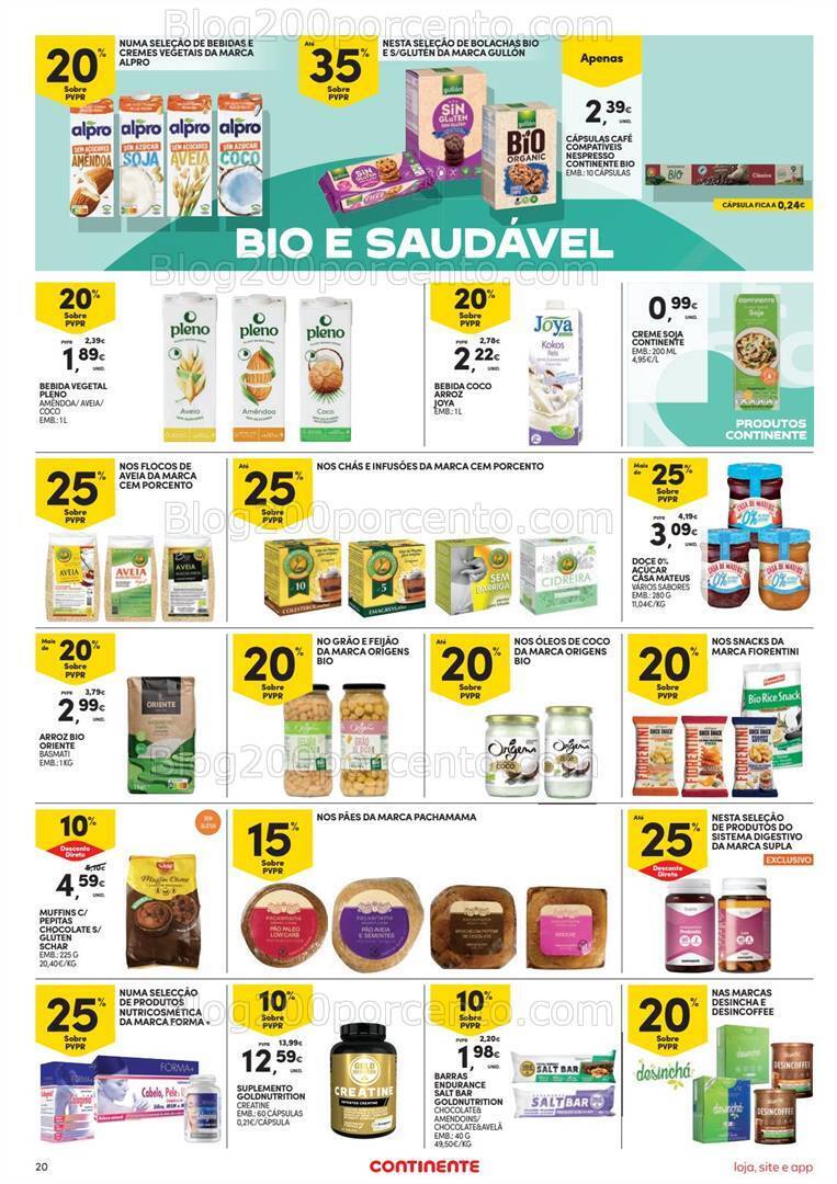 Antevisão Folheto CONTINENTE Promoções de 9 a 15 abril