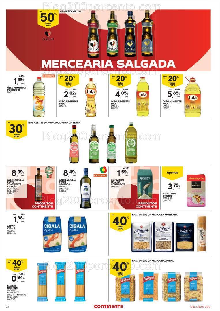 Antevisão Folheto CONTINENTE Promoções de 9 a 15 abril
