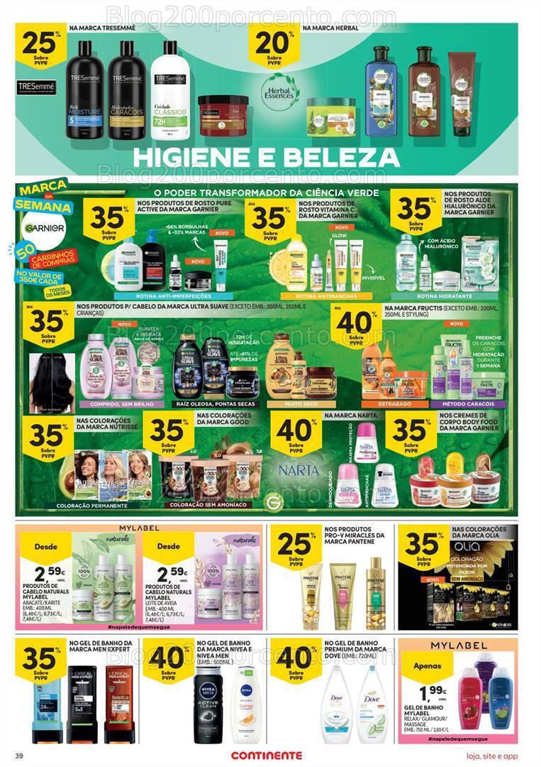 Antevisão Folheto CONTINENTE Promoções de 9 a 15 abril