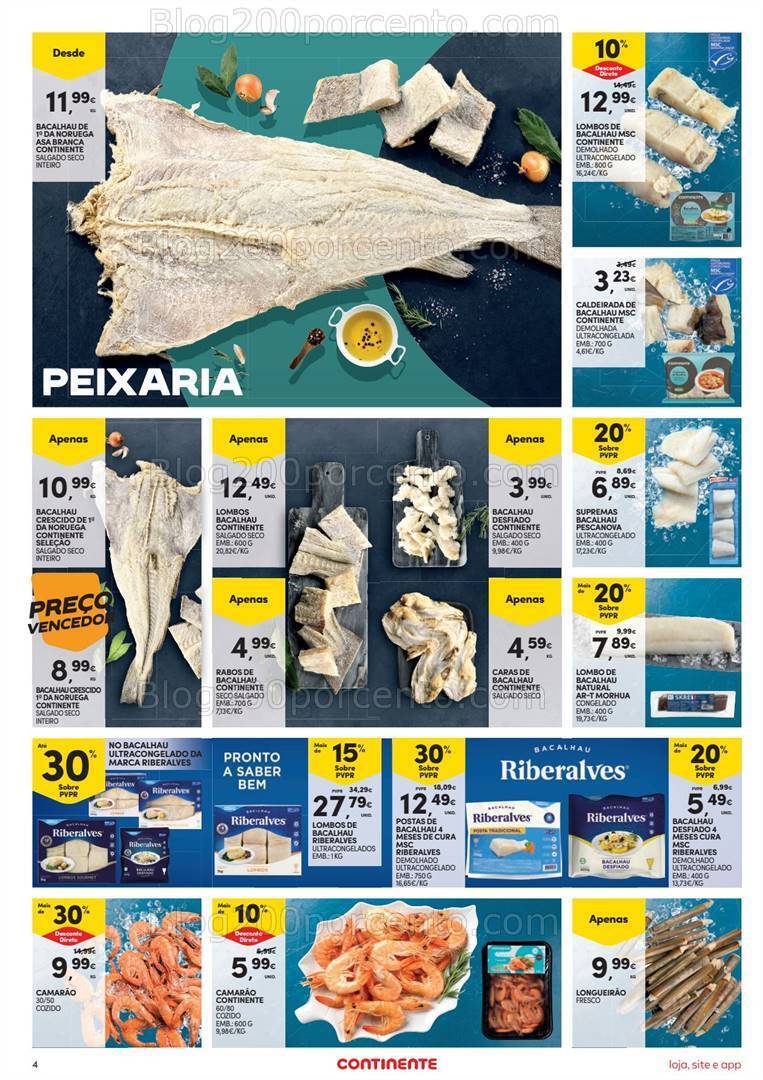 Antevisão Folheto CONTINENTE Promoções de 9 a 15 abril