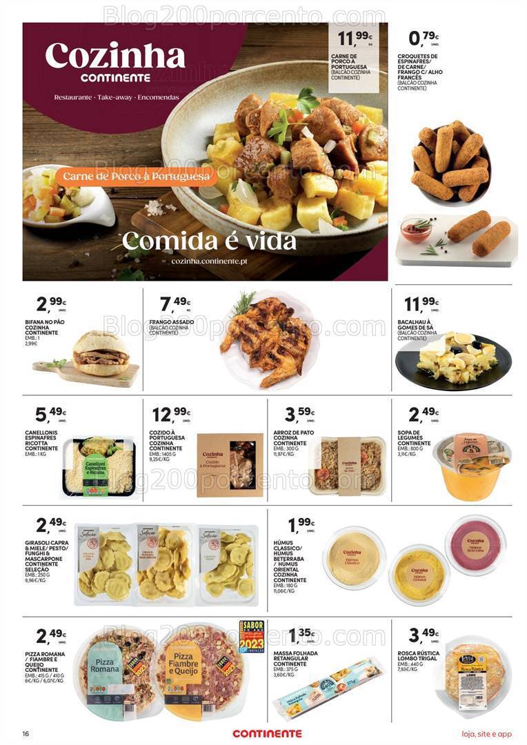 Antevisão Folheto CONTINENTE Promoções de 9 a 15 janeiro