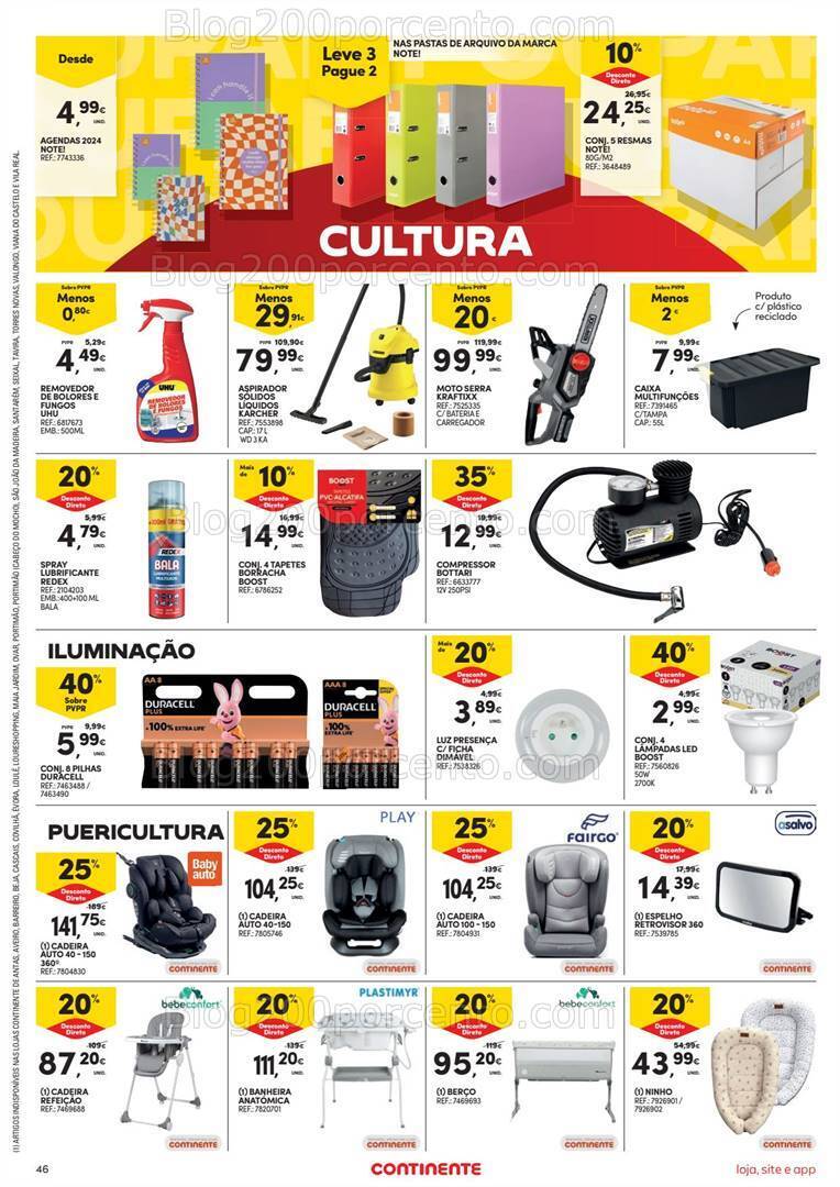 Antevisão Folheto CONTINENTE Promoções de 9 a 15 janeiro