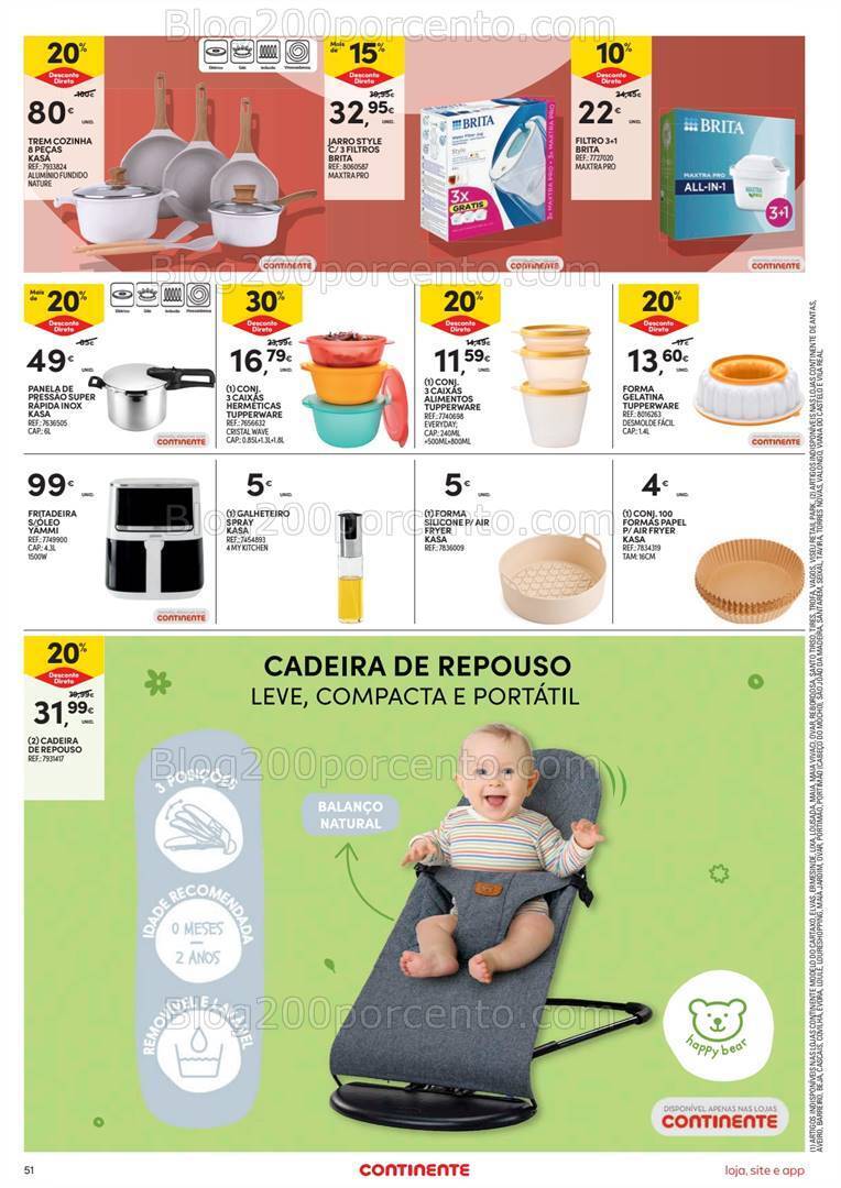 Antevisão Folheto CONTINENTE Bazar Promoções de 9 a 15 julho