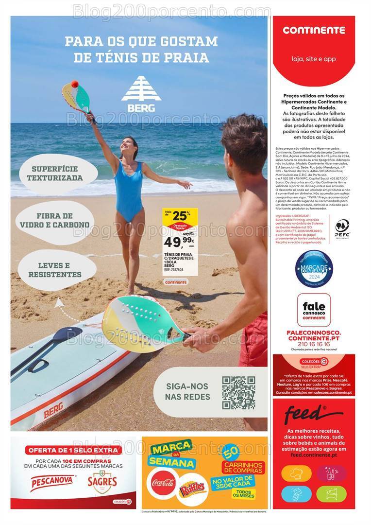 Antevisão Folheto CONTINENTE Bazar Promoções de 9 a 15 julho