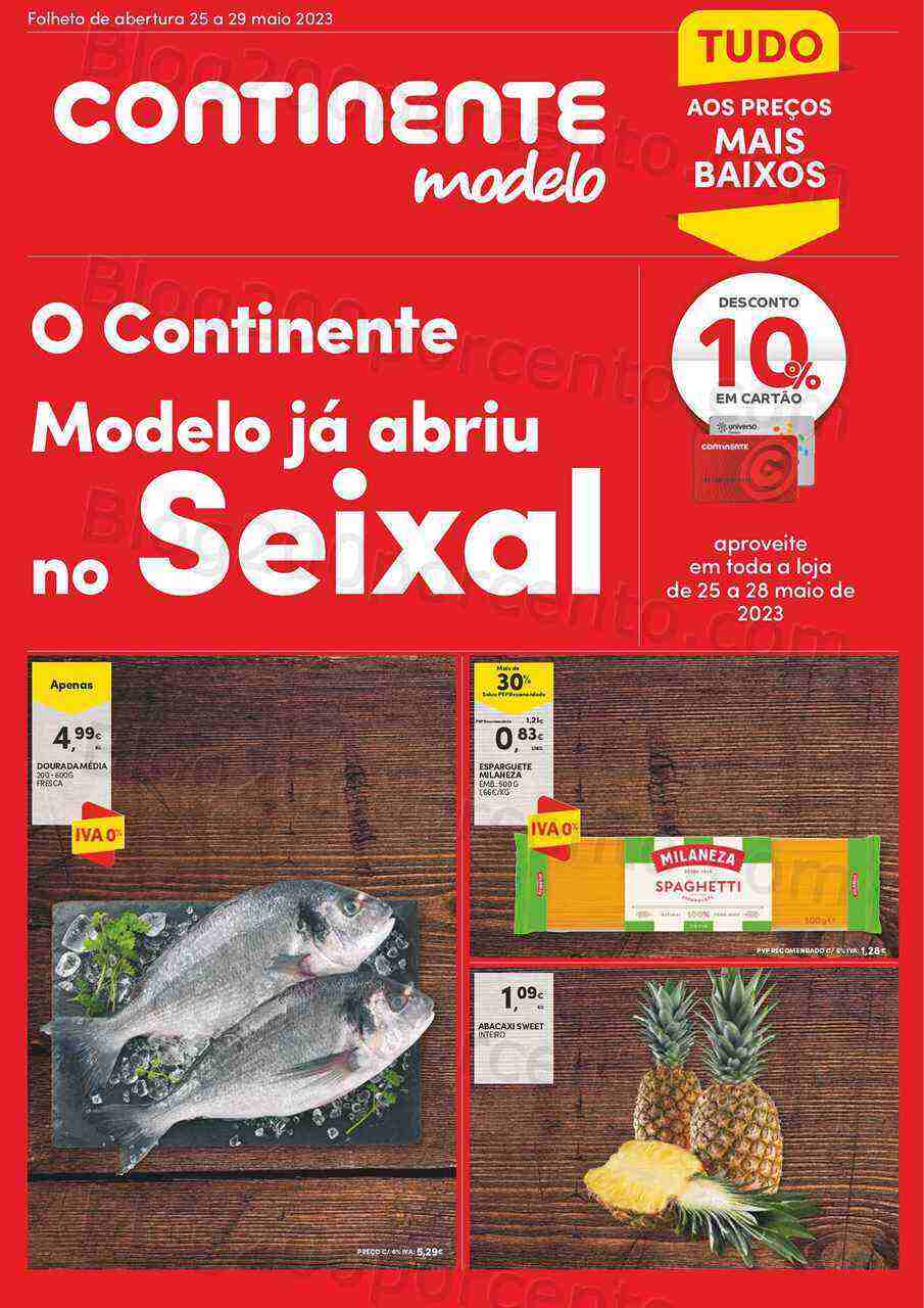 Antevisão Folheto CONTINENTE Aberturas Promoções de 25 a 29 maio
