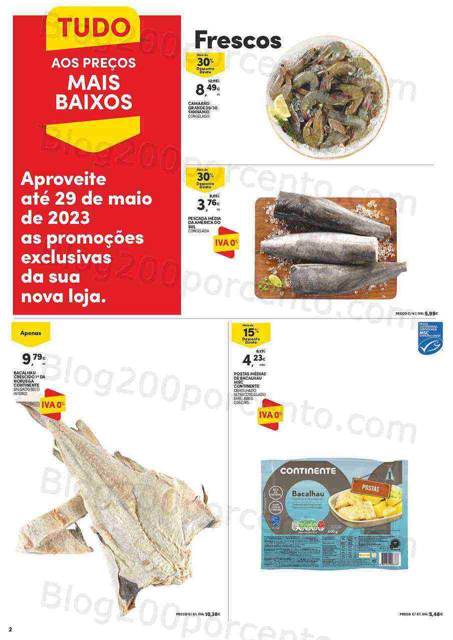 Antevisão Folheto CONTINENTE Aberturas Promoções de 25 a 29 maio