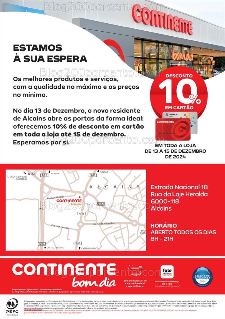 Antevisão Folheto CONTINENTE Aberturas Promoções de 13 a 19 dezembro