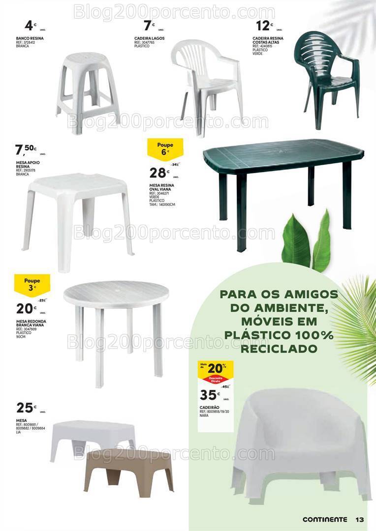 Antevisão Folheto CONTINENTE Ar Livre Promoções de 14 maio a 23 junho