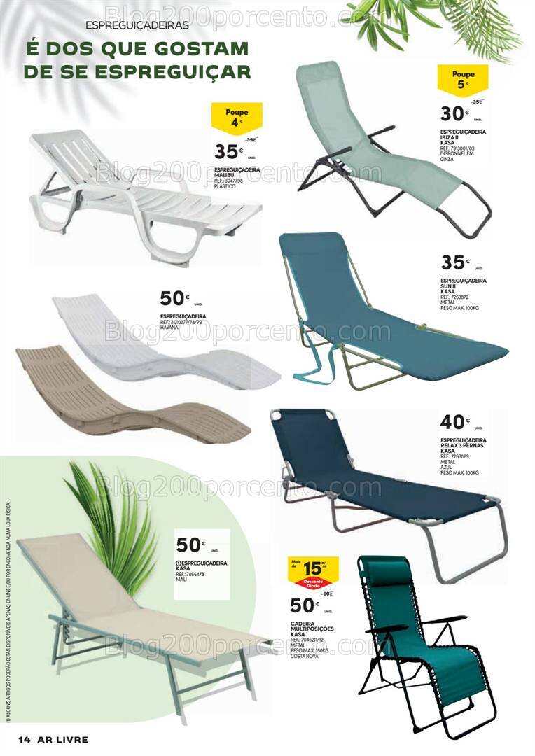 Antevisão Folheto CONTINENTE Ar Livre Promoções de 14 maio a 23 junho