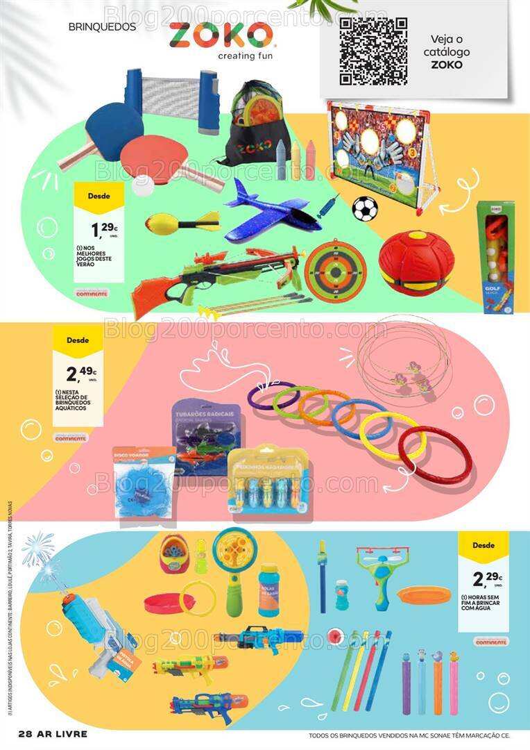 Antevisão Folheto CONTINENTE Ar Livre Promoções de 14 maio a 23 junho