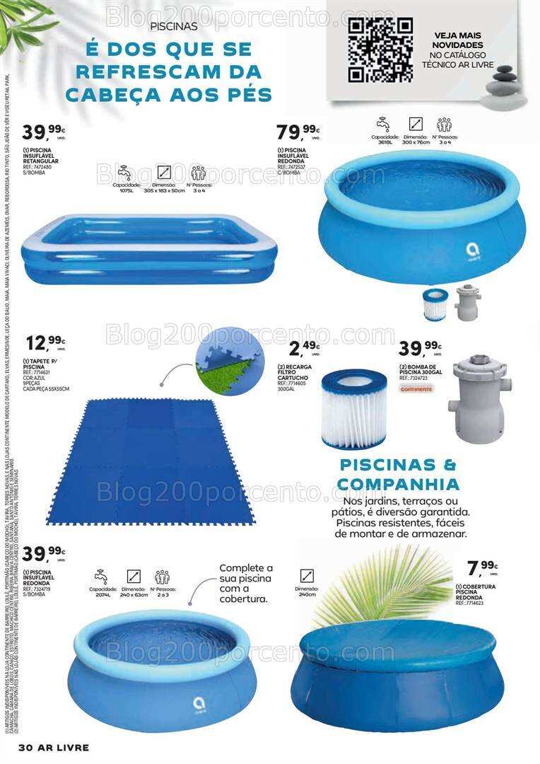 Antevisão Folheto CONTINENTE Ar Livre Promoções de 14 maio a 23 junho