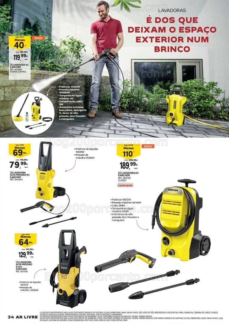 Antevisão Folheto CONTINENTE Ar Livre Promoções de 14 maio a 23 junho