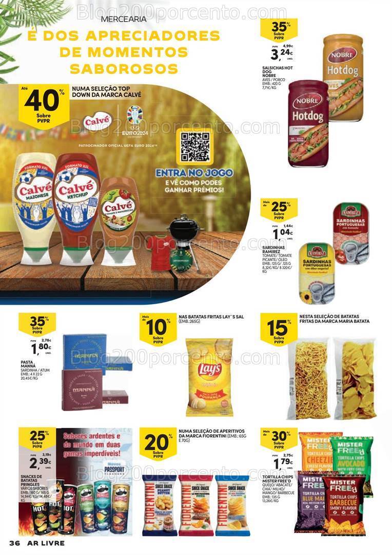 Antevisão Folheto CONTINENTE Ar Livre Promoções de 14 maio a 23 junho