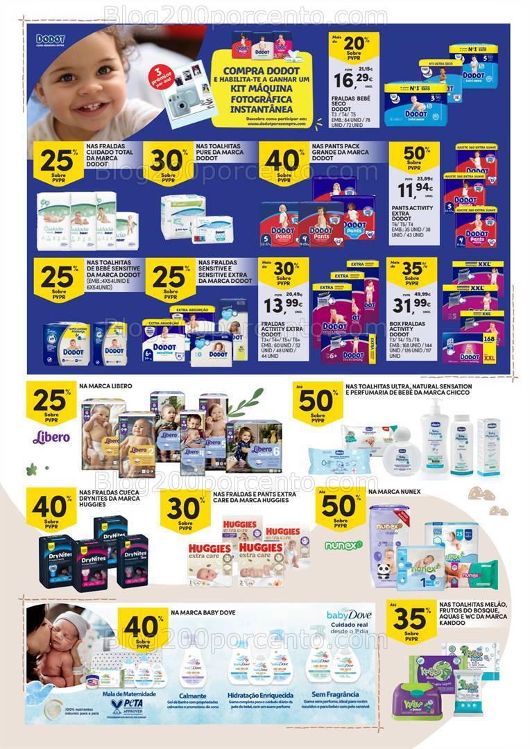 Antevisão Folheto CONTINENTE Bebé Promoções de 9 a 14 janeiro